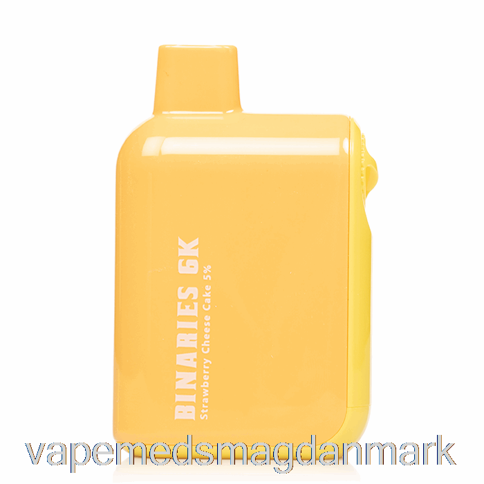 Vape Væske Horizon Binære 6k 6000 Engangs Jordbær Cheesecake